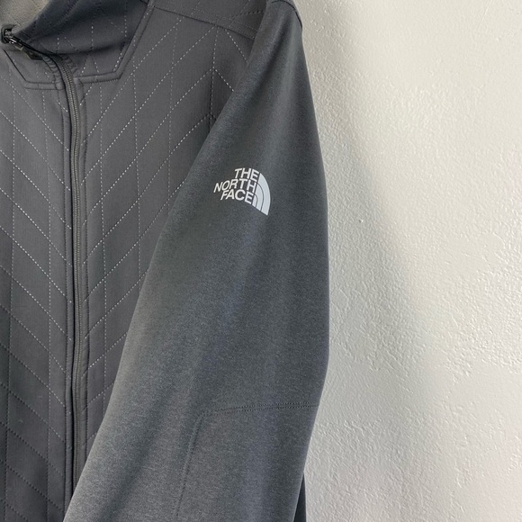 The North Face Ampere Thermic Jacket Mens size Medium Gray Full zip outdoor - Picture 4 of 16